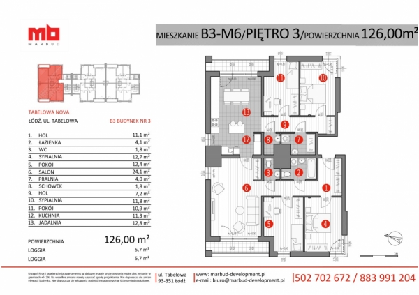Mieszkanie B3-M6